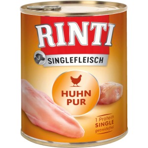 Rinti Hunde-Nassfutter Singlefleisch Huhn 800 g