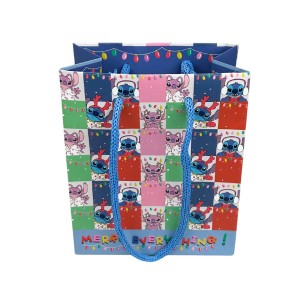 Disney Geschenktüte Stitch 13.5 cm Klein 13,5 cm x 11 cm x 6 cm