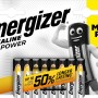 Energizer Alkaline Power AAA Batterien, 8er Pack. Zuverlässige Energie für Alltagsgeräte.