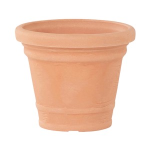 Siena Garden Pflanzgefäß Amalia, Terrakotta, Ø 30 cm. Blumentopf für Garten und Balkon.