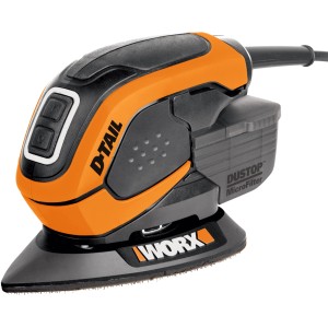 Worx Multischleifer WX648, 65 W, ideal für schwer zugängliche Bereiche.