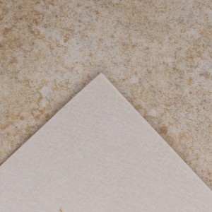 PVC-Bodenbelag Exist uni Beige, Meterware, 300 cm breit.