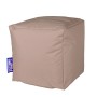Sitting Point Hocker Cube Scuba Khaki, 60 l, quadratischer Sitzhocker für Innen- und Außenbereich.