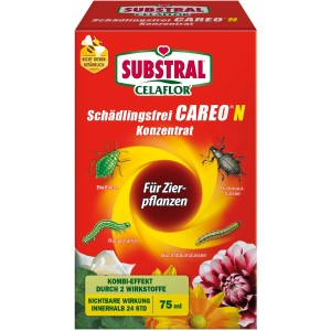 Substral Celaflor Schädlingsfrei Careo N Konzentrat für Zierpflanzen, 75ml Flasche.