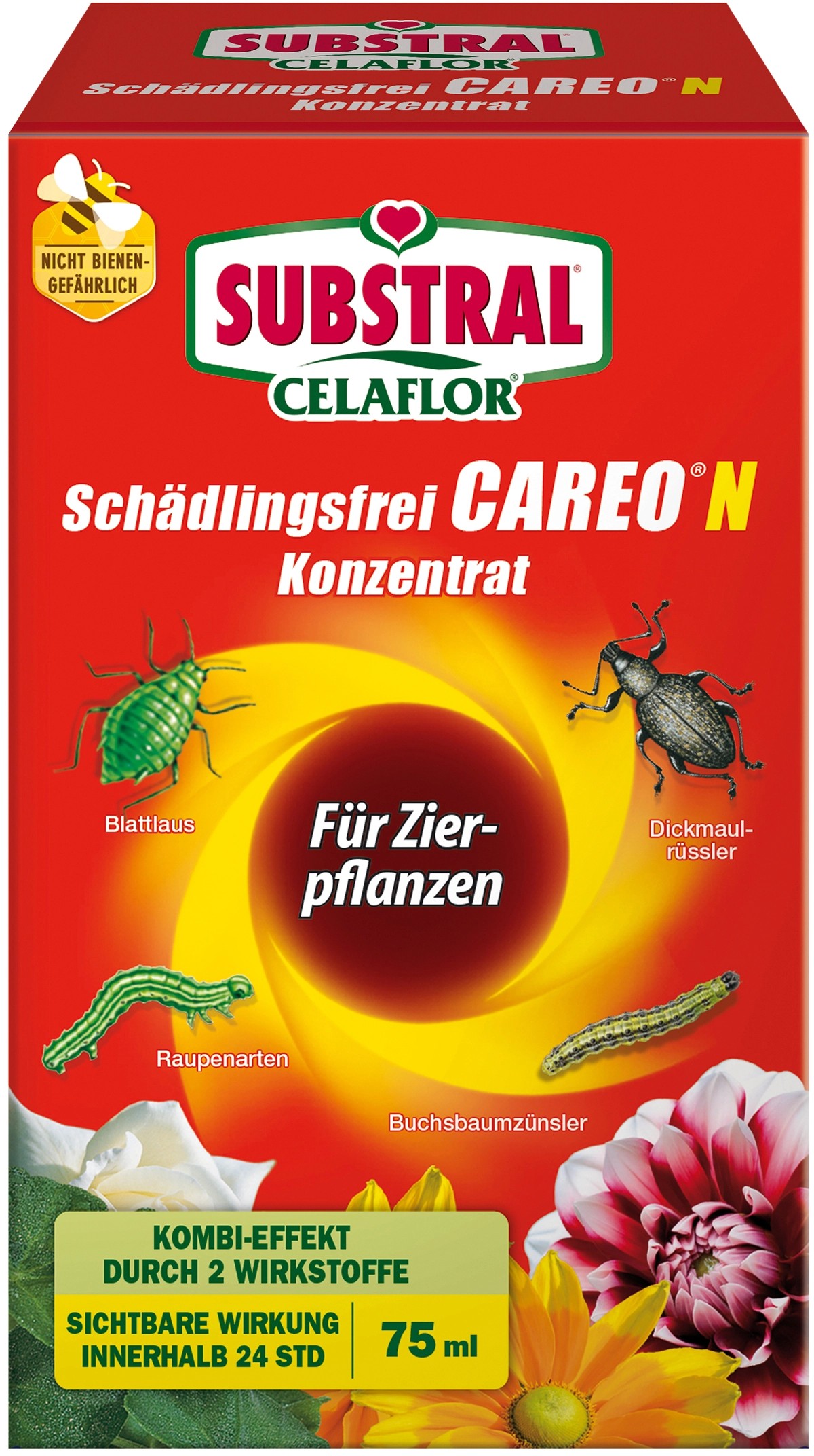 Substral Celaflor Schädlingsfrei Careo N Konzentrat Zierpflanzen 75 ml