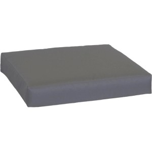 Beo Lounge-Sitzkissen Premium ZIP, 80x80 cm, Creme. Sitzauflage für Loungemöbel, abnehmbarer Bezug.