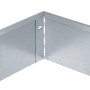 Bellissa Rasenkante, verzinkt, 118 cm. Metall Einfassung für Beet und Garten.