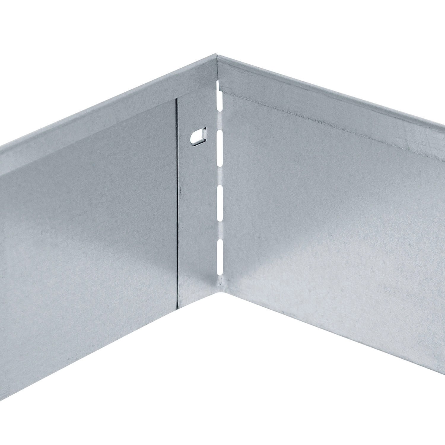 Bellissa Rasenkante, verzinkt, 118 cm. Metall Einfassung für Beet und Garten.