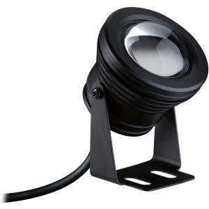 Schwarzer Paulmann Outdoor Pool Spot IP68 für Außenbeleuchtungssysteme.