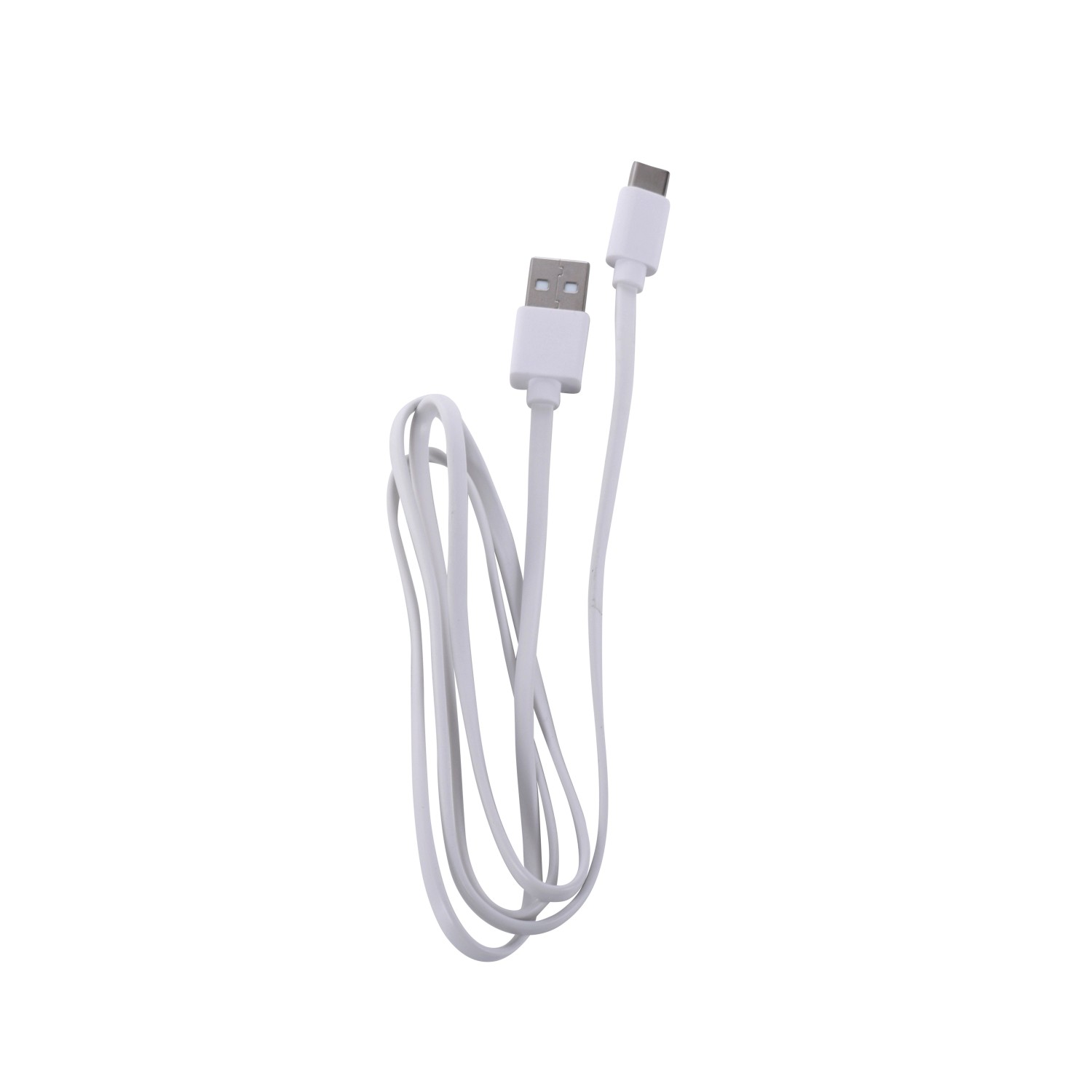 USB-C Ladekabel für Just Light LED-Akku-Tischleuchte Euria, weiß.
