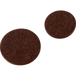 Braune Filzgleiter, 105-teiliges Set für Möbel, zum Schutz von Böden vor Kratzern.
