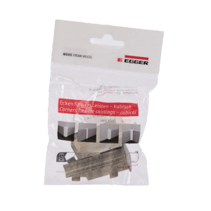 Egger Innenecke Kubisch 6 cm Eiche Grau 2 Stück