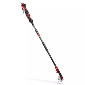 Einhell Akku-Astschere GP-LS 18/28 Li T BL-Solo mit Teleskopstiel, rot/schwarz.