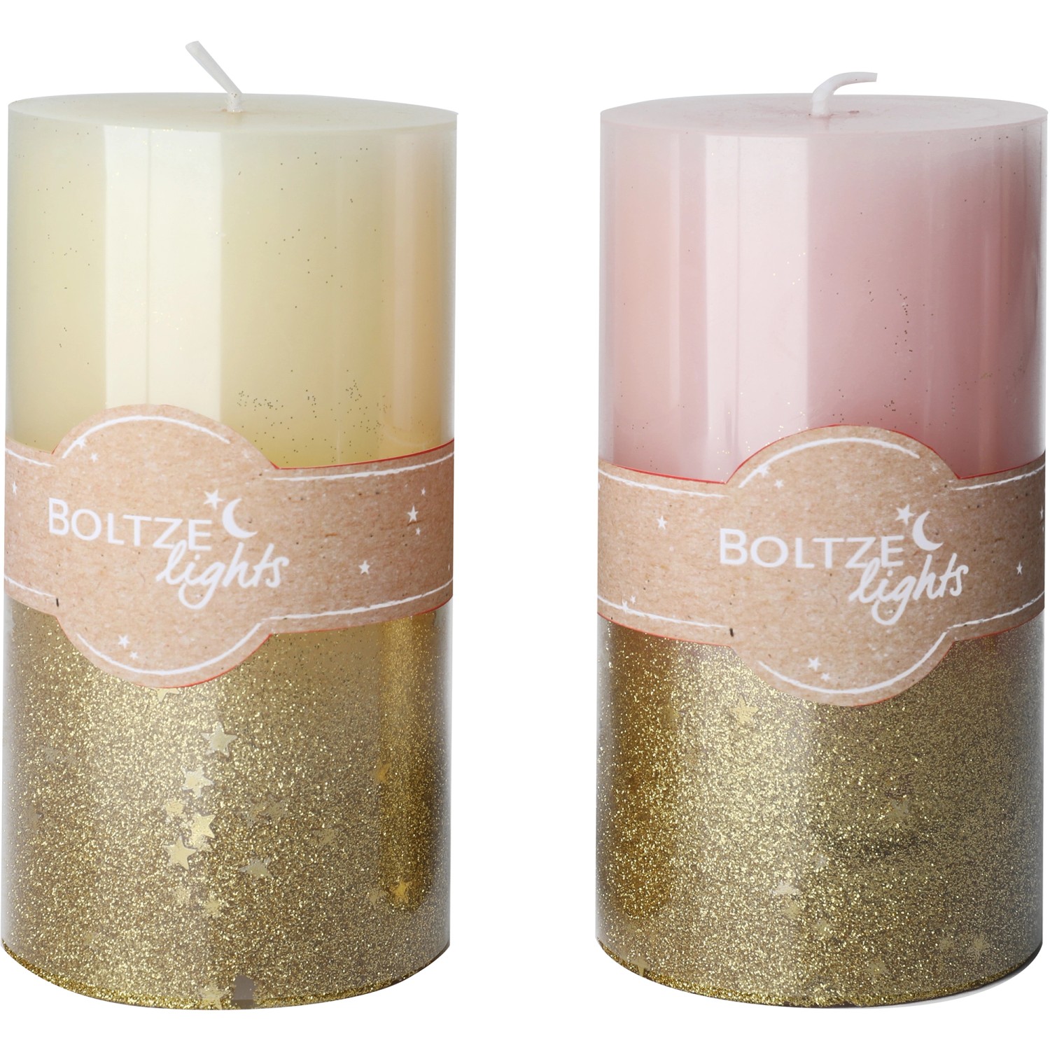 LK Trend & Style Glitzer-Schlangen 2er Set - 12-15cm Sandtiere Als Handschmeichler