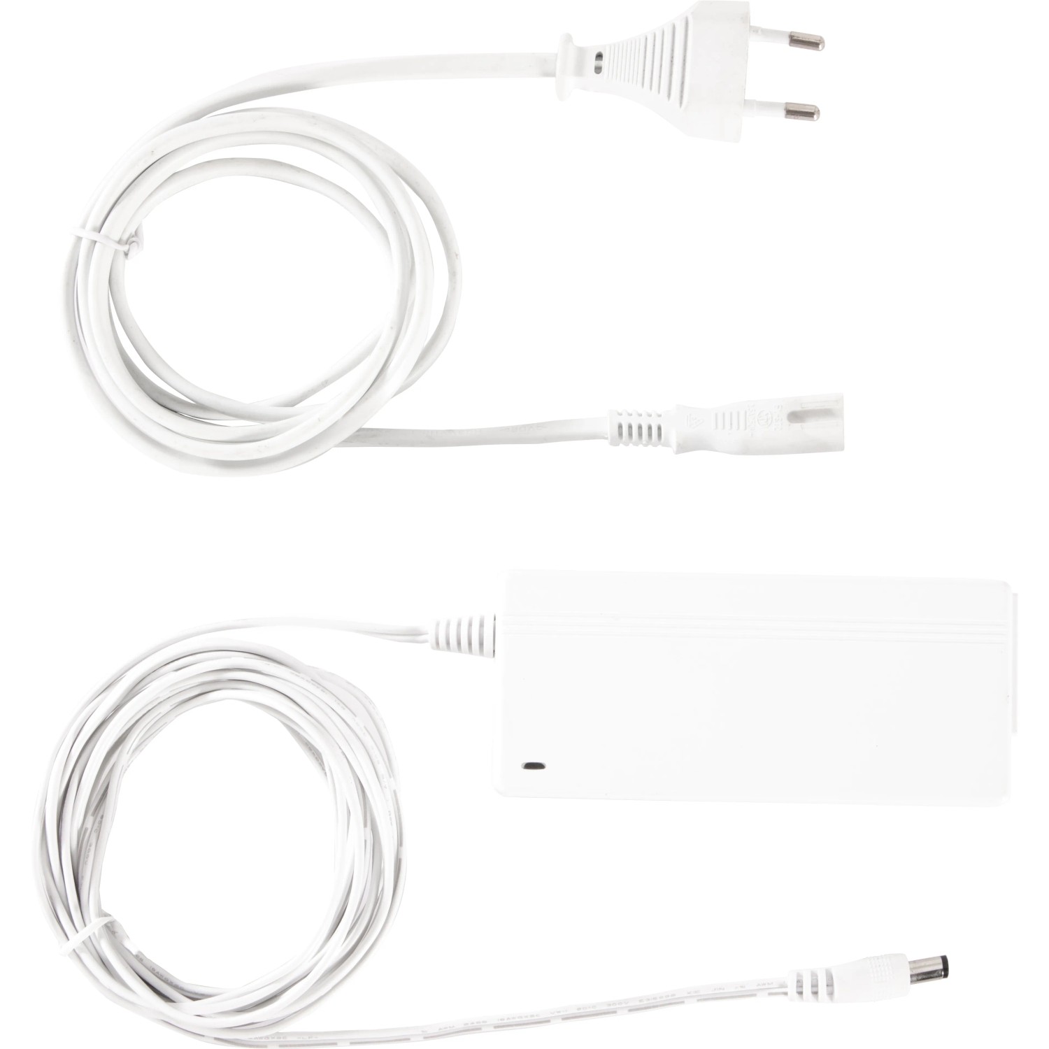 Trio LED Lichtsystem Lines Erweiterungs-Trafo 48W, weiß, mit Kabel und Stecker.