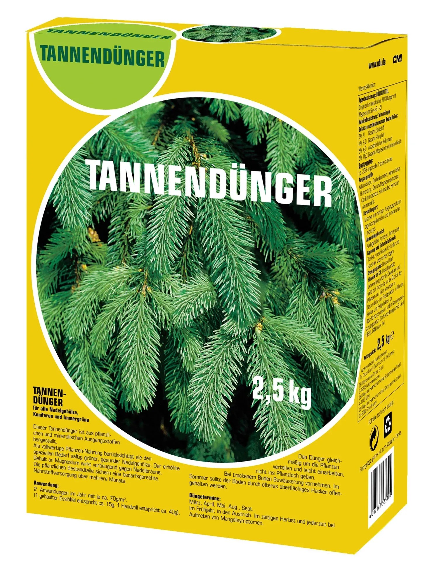 Thuja Dnger Herbst Koniferendnger Herbst 1kg - NPK Mit Eisen Fr Thuja &  Nadelbume | Kalium Dnger Kalium Dnger NPK