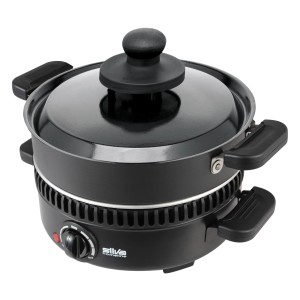 Silva Homeline Maroni-Röster PK-M 800 mit Zange und Wendegrillplatte, 600W.