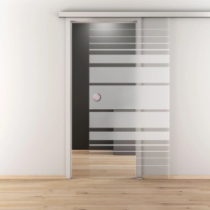 Novadoors Schiebetürsystem Nova 407 für Glastüren 200 cm