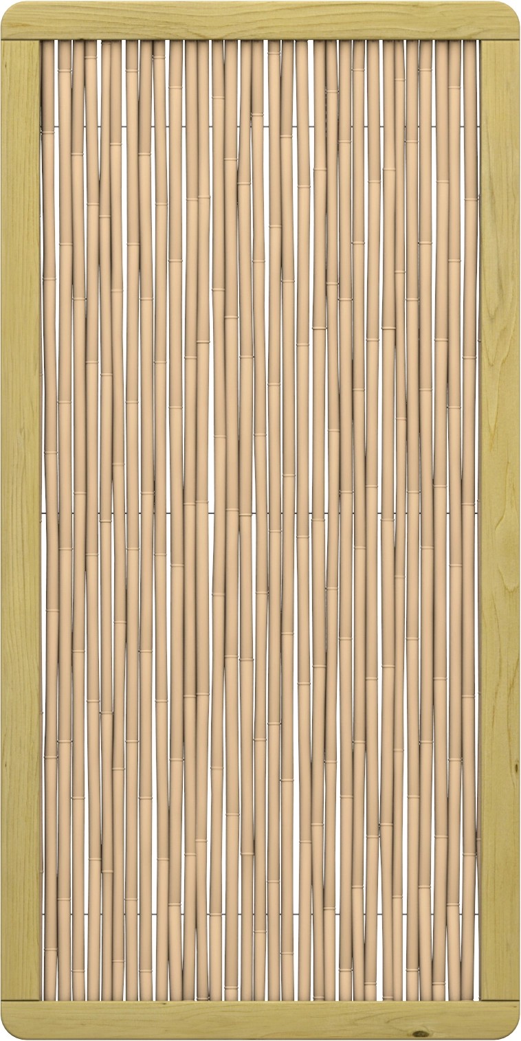 Sichtschutzzaun Element Bambu Rechteck 89 x 179 cm kaufen bei OBI