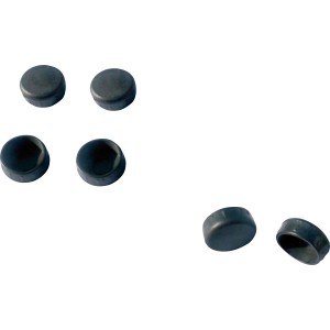 Fußkappen für Colville Balkonset, 4er-Set, aus Kunststoff.