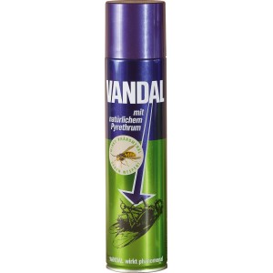 Vandal Universal-Insektenspray 400ml gegen fliegende und kriechende Insekten.