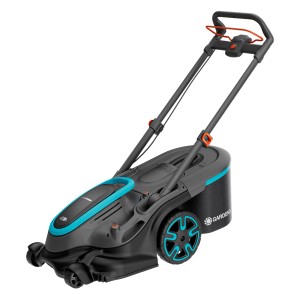 Gardena Akku-Rasenmäher PowerMax Duo 46/36 V Solo, Rasenpflege ohne Kabel.