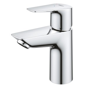 Glänzende Grohe QuickFix Waschtischarmatur Start Edge S mit Energiesparfunktion.