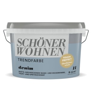 Schöner Wohnen Trendfarbe Denim Matt 1 l