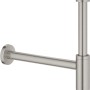 Grohe Geruchsverschluss für Waschtisch, 1 1/4 Zoll, Supersteel, aus Messing.