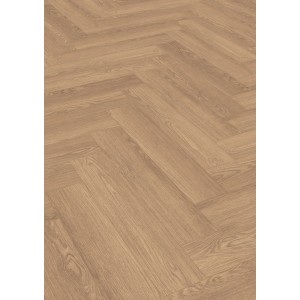 Egger NatureSense Laminat in Braun, Fischgrätmuster. Laminatboden für Wohnräume.