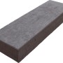 Anthrazit Blockstufe, 100x35x15 cm, für Treppen und Einfassungen im Außenbereich.