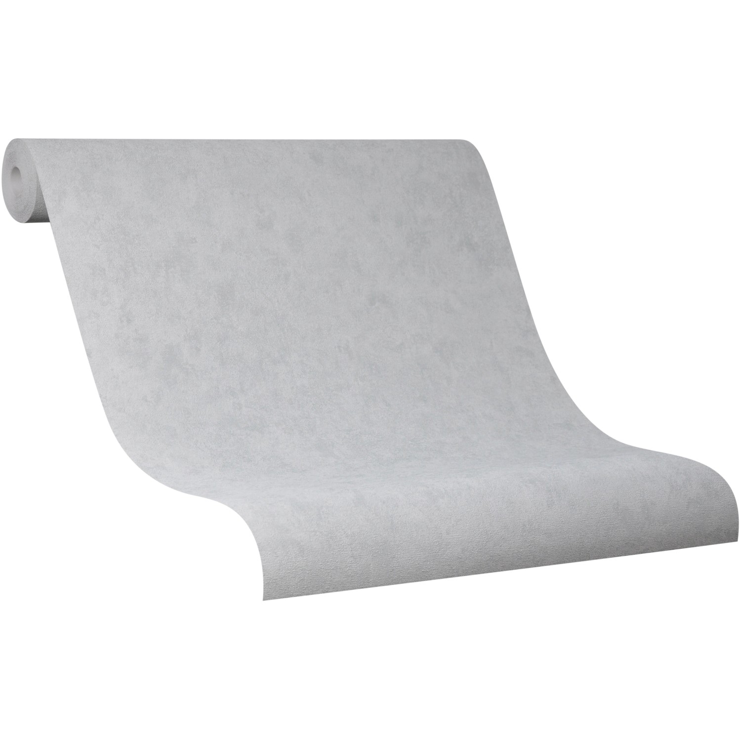 Marburg Vliestapete Modernista 53 Uni Grün, Tapetenrolle mit Vintage-Look.