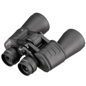 Schwarzes Bresser Hunter Porro Fernglas 20x50 für Beobachtungen in der Natur.