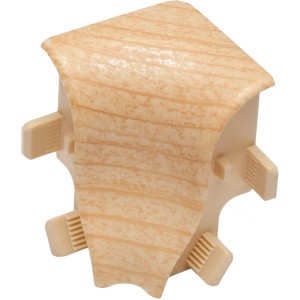 OBI Innenecke Ahorn, 2er-Set für Laminat & Parkett Sockelleisten.