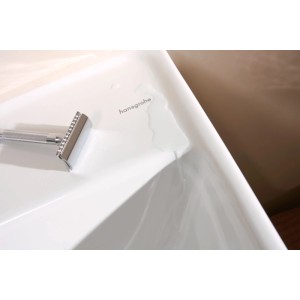 Hansgrohe Waschtisch Xanuia Q mit Hahnloch und Überlauf 80 cm x 48 cm
