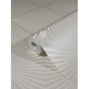 Glööckler Vliestapete Imperial Rauten Hellbeige