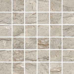 Mosaikfliese Eleganza Feinsteinzeug Oxford Grey 30 cm x 30 cm