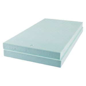 Automatendämmplatte 30 mm, hellblaue Dämmstoffplatte für Nassräume und Stürze.