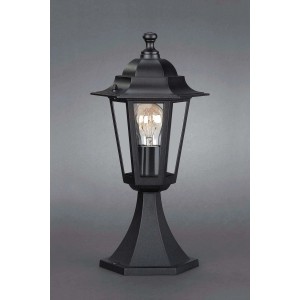 Außensockelleuchte Molinella Schwarz