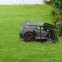 Mova Garage für Mähroboter, schützt vor Regen und Sonne, für längere Lebensdauer.