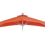 Ersatzbezug, halbrunder Sonnenschirm Parla, orange, 270 cm
