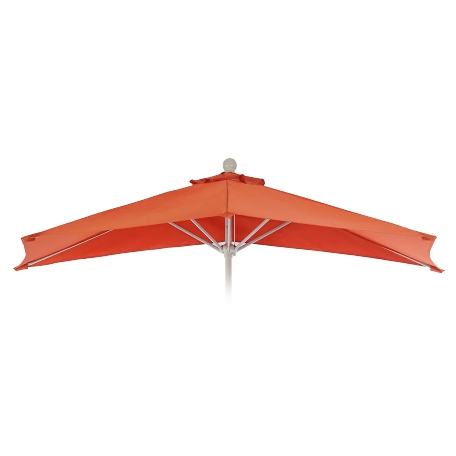 Ersatzbezug, halbrunder Sonnenschirm Parla, orange, 270 cm
