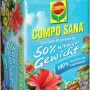 Sack Compo Qualitäts-Blumenerde mit reduziertem Gewicht und blumiger Gestaltung, 25 Liter.