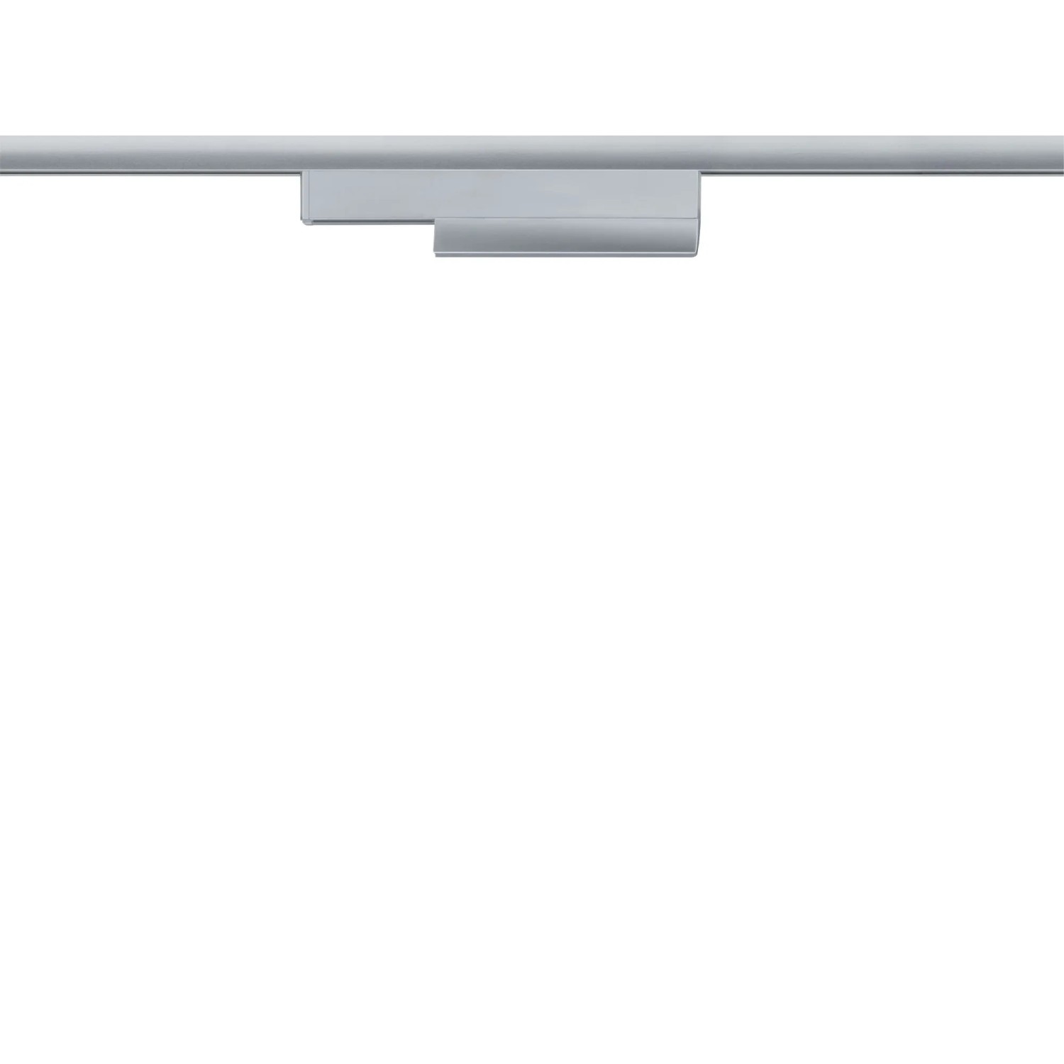 Paulmann URail Spotadapter in Chrom matt für Schienensysteme, Zigbee Smart Home kompatibel.