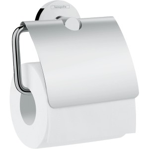 Hansgrohe Papierrollenhalter Logis Universal mit Abdeckung Chrom