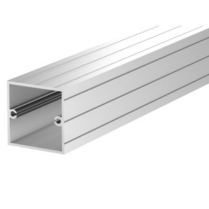 Pfosten Ecofix aus Aluminium 60 mm x 60 mm x 2000 mm