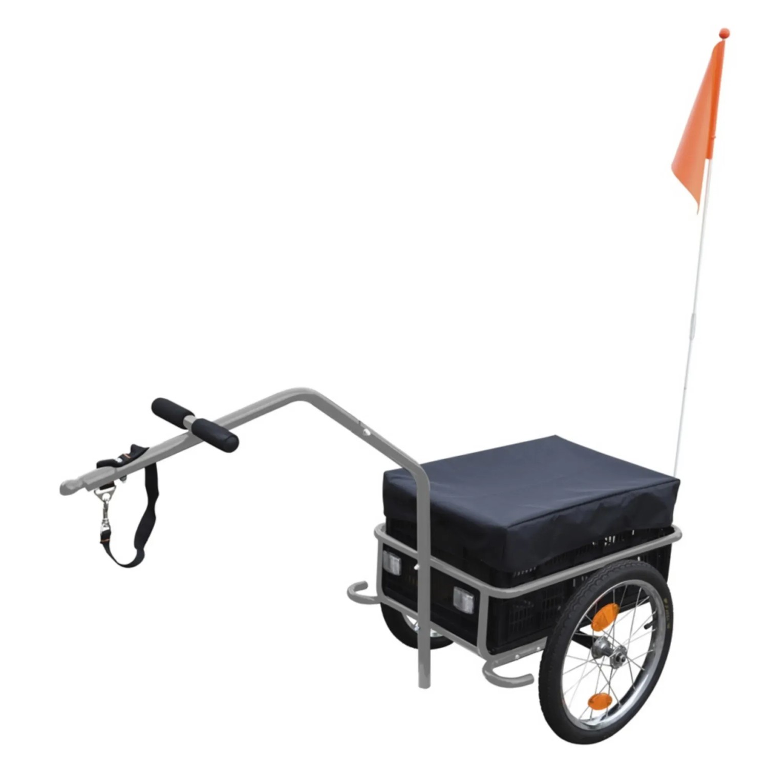 Fischer Fahrrad Lastenanhnger Profi Plus III Schwarz kaufen bei OBI