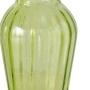 Grüne Boltze Dekovase Tilla M aus Glas, runde Form, 15,3 cm hoch. Ideal als Tischdeko.