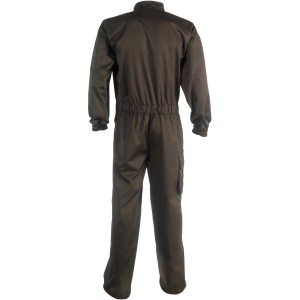 Herock Overall Eros in Braun, Größe L. Arbeitskleidung mit vielen Taschen und Reißverschlüssen.