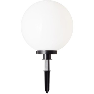 Weiße LED-Gartenstrahler Spießleuchte Thore, 8W, für stimmungsvolle Außenbeleuchtung.